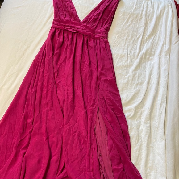 Lulus Flowy Maxi Dress - Picture 1 of 4